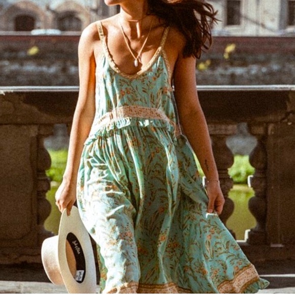 Spell Dresses & Skirts - Maisie strappy in turquoise